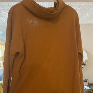 Anthropology burnt Orange sweater